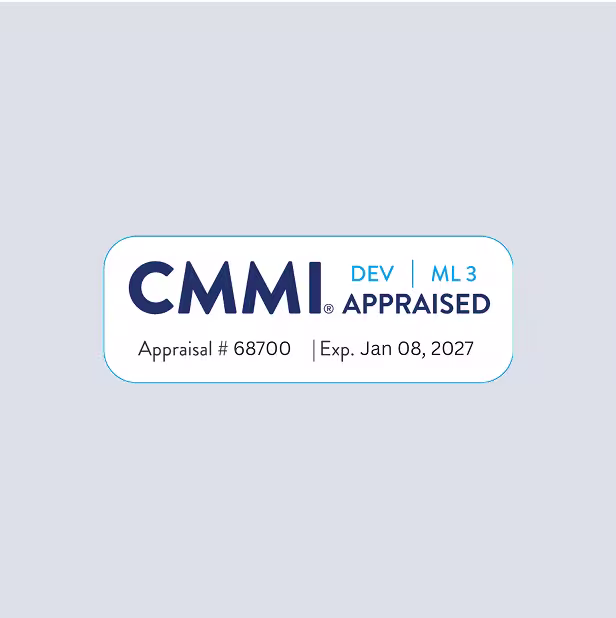 CMMI Appraised